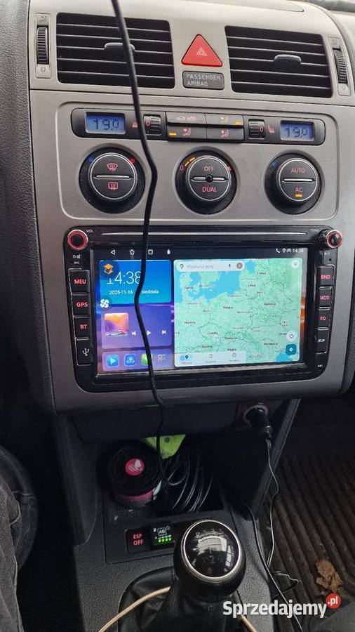 Volkswagen touran 16 mpi gaz łódzkie Kutno sprzedam