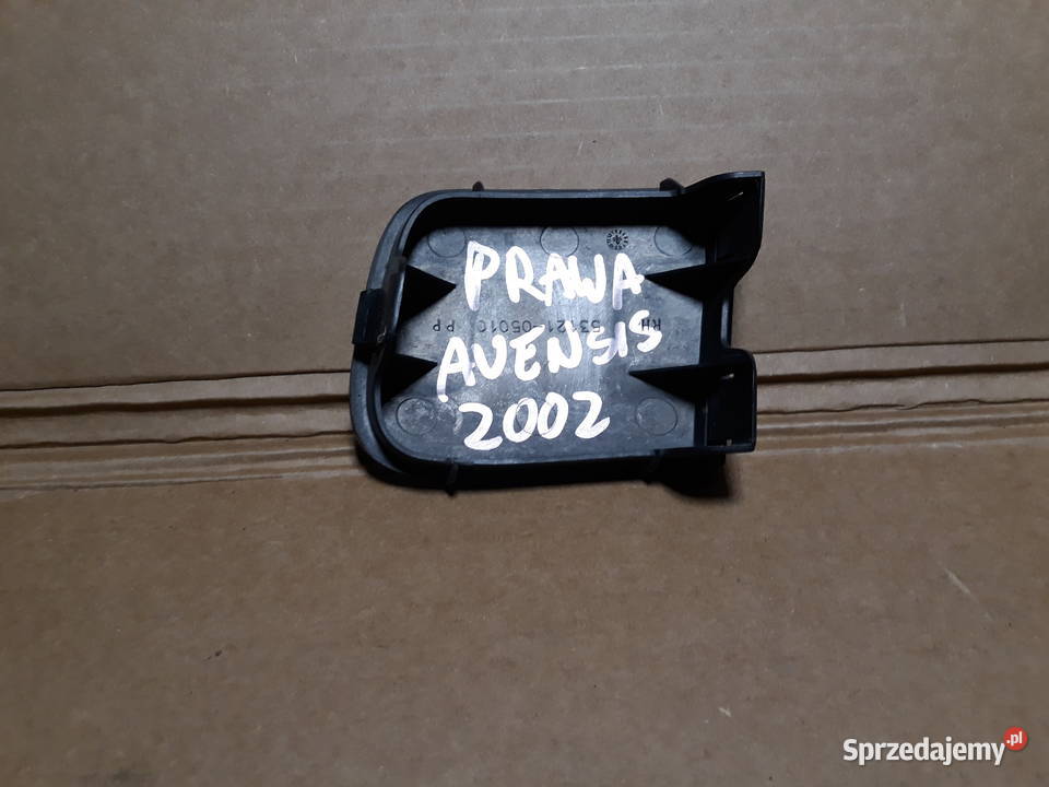 Zaślepka zderzaka toyota avensis Rok produkcji 2002 sprzedam