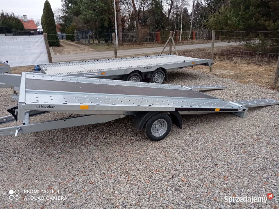 Wynajem laweta uchylna 37x2m DMC 1100 Wynajem pojazdów Dys