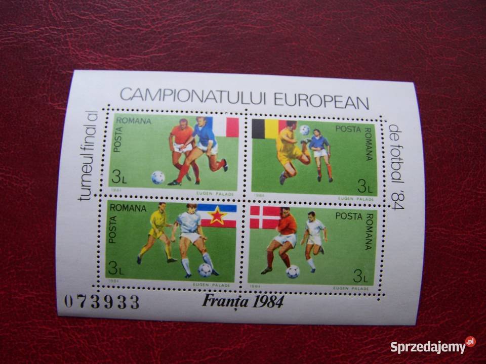Rumunia 1984 MNH Sport Piłka nożna Mistrzostwa śląskie Tychy sprzedam