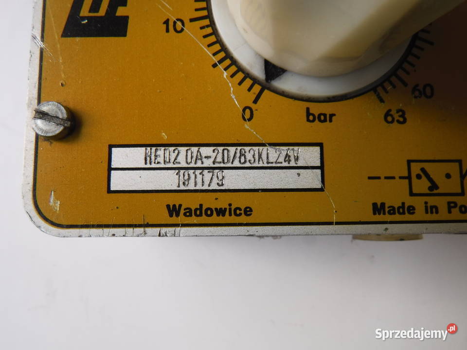 HED2 0A 2063KL24V Przekaźnik ciśnienia 63 bar mazowieckie Otwock