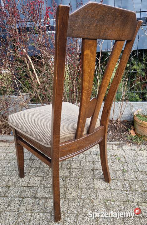 Śliczne krzesła holenderskie 47cm Ciechocinek sprzedam