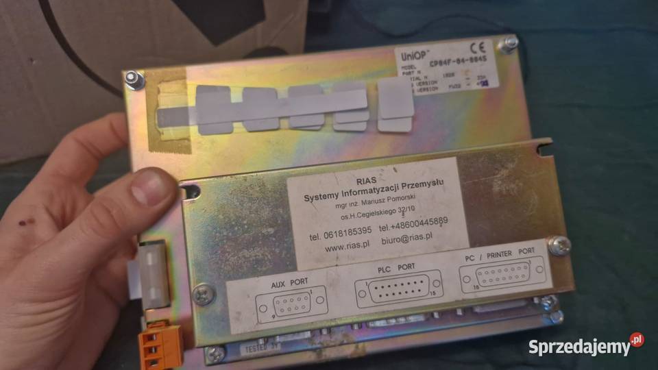 medos 2000 panel exor UniOP Display CP04F040045 Produkcja wielkopolskie Poznań sprzedam