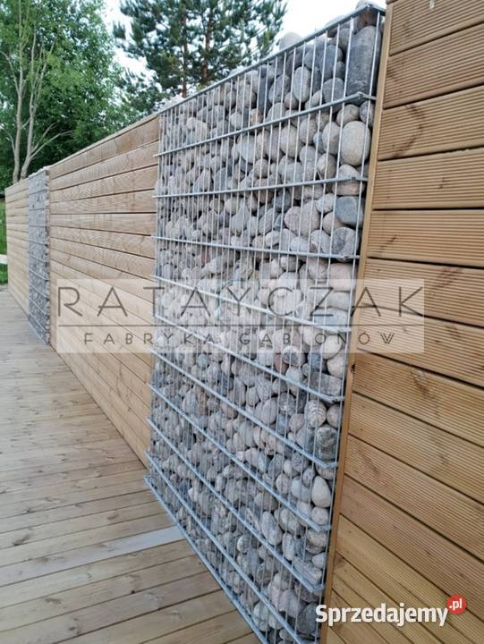 Gabion gabiony Ogrodzenie 080m Frontowe Kosze z