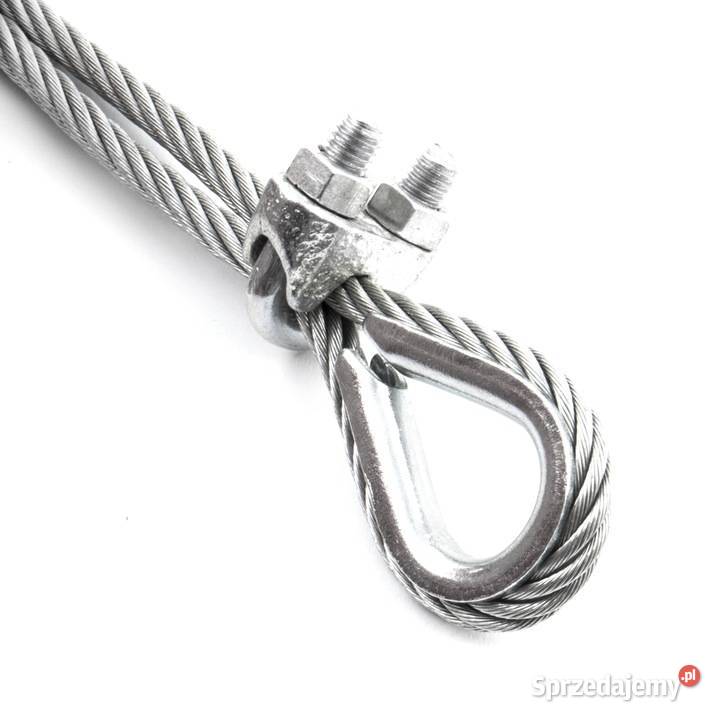 Zacisk KABŁĄKOWY Złączka Liny Stalowej 3mm 50 Rzeszotary