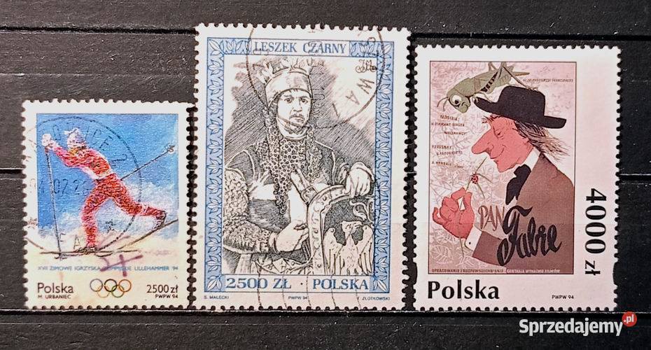 L Znaczki polskie rocznik 1994 mieszany Leźnica Wielka-Osiedle
