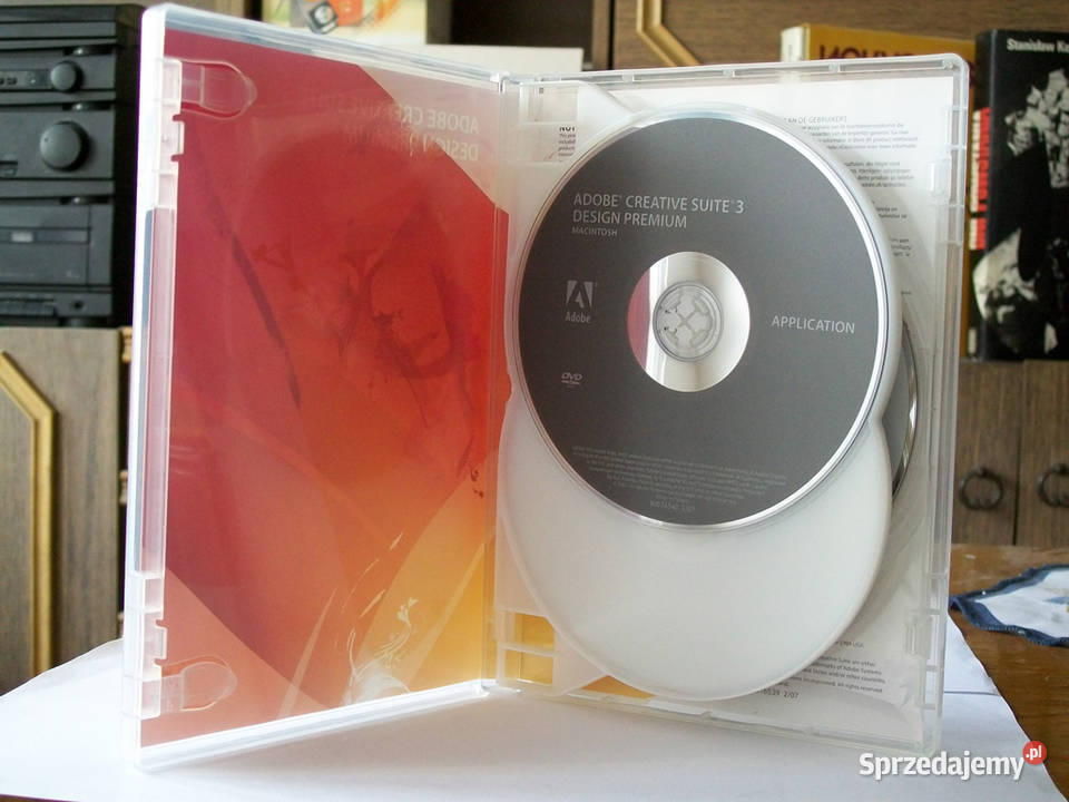 Adobe Creative Suite 3 Design Premium działa Mac OS Brzeg