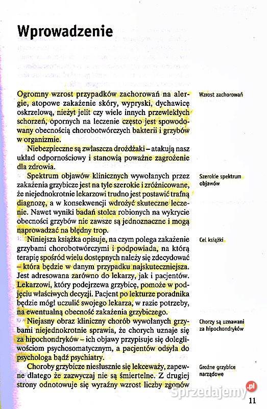 GRZYBICE Paul Mohr seria Natura zdrowia Chorzów