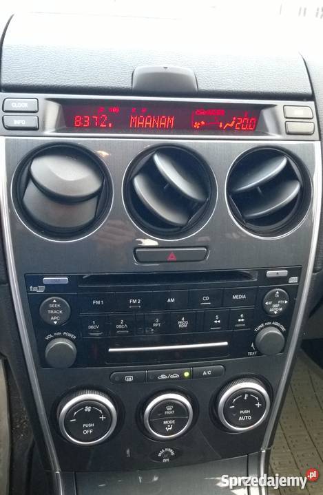 Mazda 6 2007r 143 Xenon Bose Webasto Tempomat wspomaganie kierownicy 6 Susz