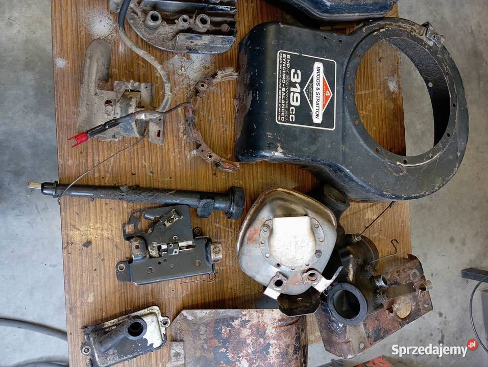 Kosiarka traktorek silnik Briggs 8 na części lubelskie Bychawa