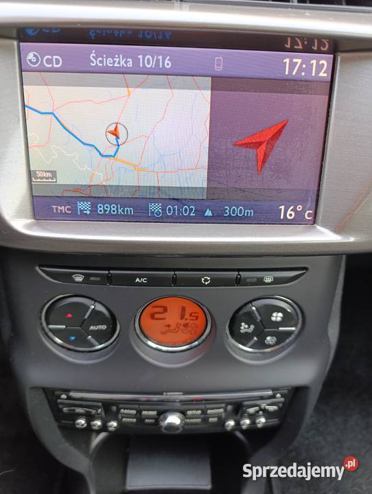 Citroen C3 14 benzyna 75 Navi hak tempomat benzyna śląskie Koziegłowy