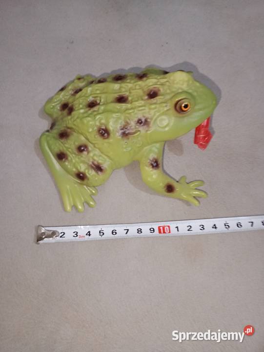 maskotka zabawka ŻABA Carrera Szczecin