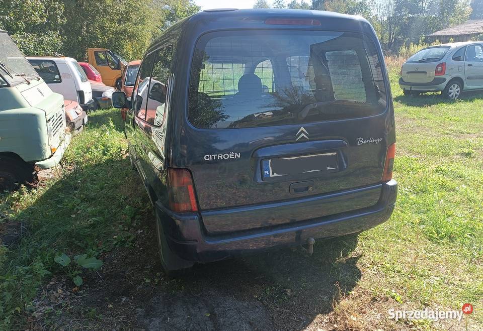 Citroen Berlingo 16 wszystko sprawne na graty benzyna Osieck