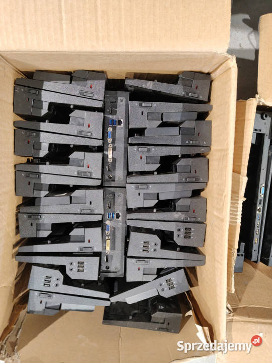 Stacje dokujące laptopów 64 sztuki LENOVO Włosty sprzedam