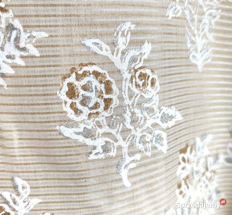 Indyjski komplet M 38 beżowy złoty malowany Szczecin