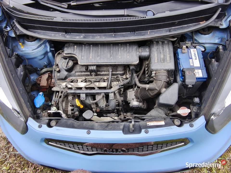 Kia Picanto II Silnik 12 2012 bezwypadkowy Kraków