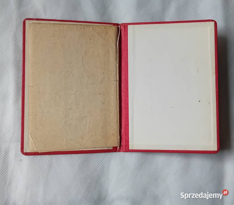 Legitymacja studencja z okresu PRL 1961 r wielkopolskie Koźminek
