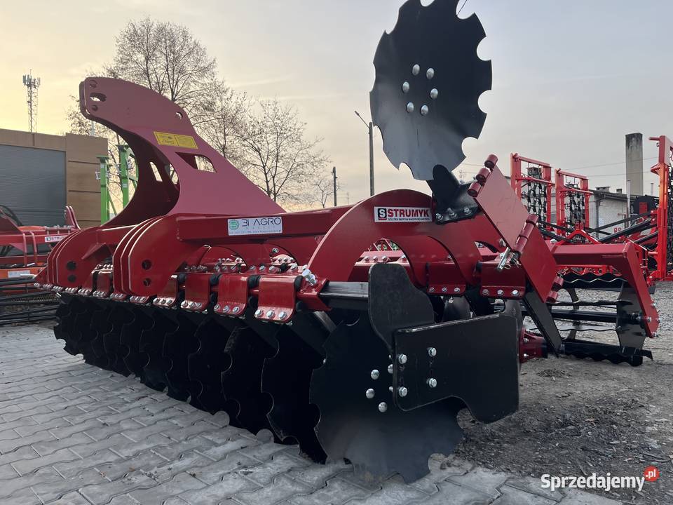 Brona talerzowa TIGER 30m Agregat Strumyk Dexwal nieuszkodzony Lubartów
