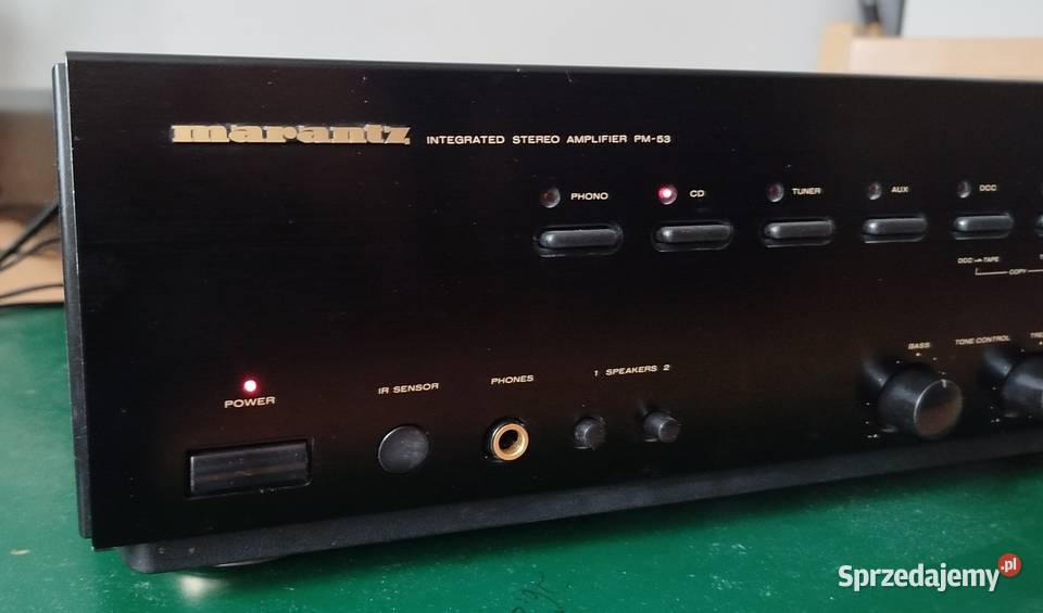 Marantz pm53 Wzmacniacze i pokrewne Lublin