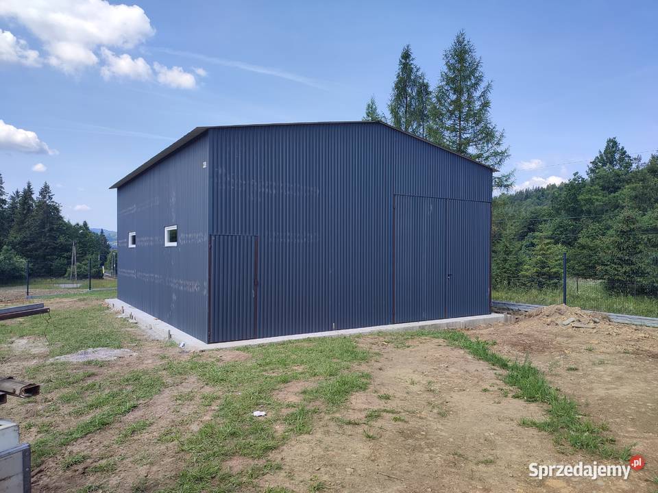 GrzywStal Garaż Blaszany 8x65 Wiata Hala Magazyn Sanok
