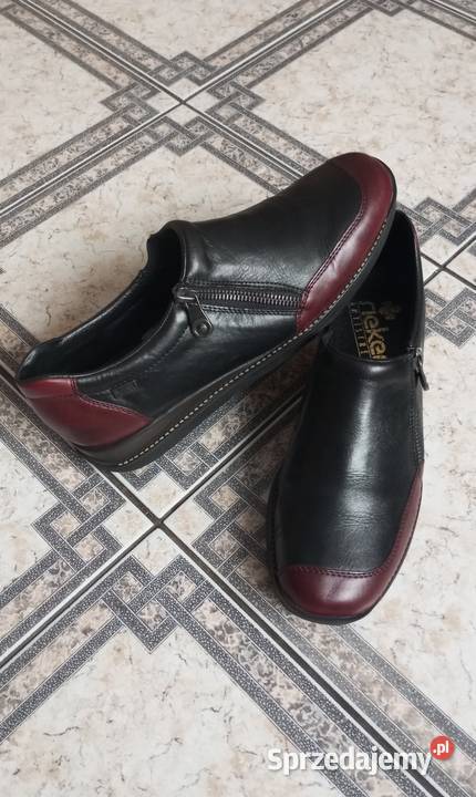 Rieker Bogota półbuty trzewiki buty skórzane Moda i Styl Sędziszów Małopolski