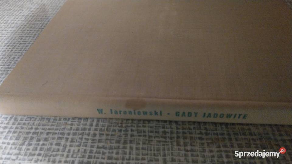 Gady Jadowite Jaroniewski pięknie ilustrowana Warszawa