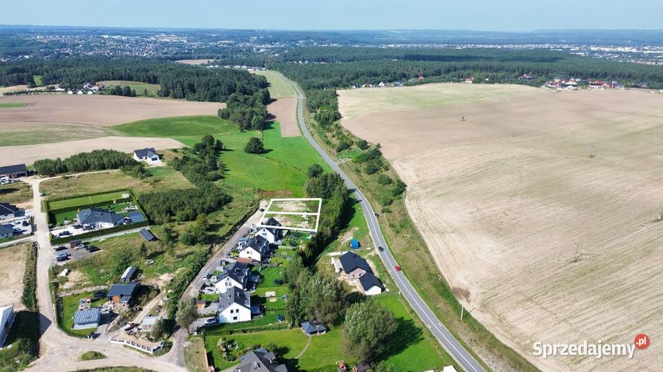 Gowino idealna działka pod budowę domu miastem 1461m2