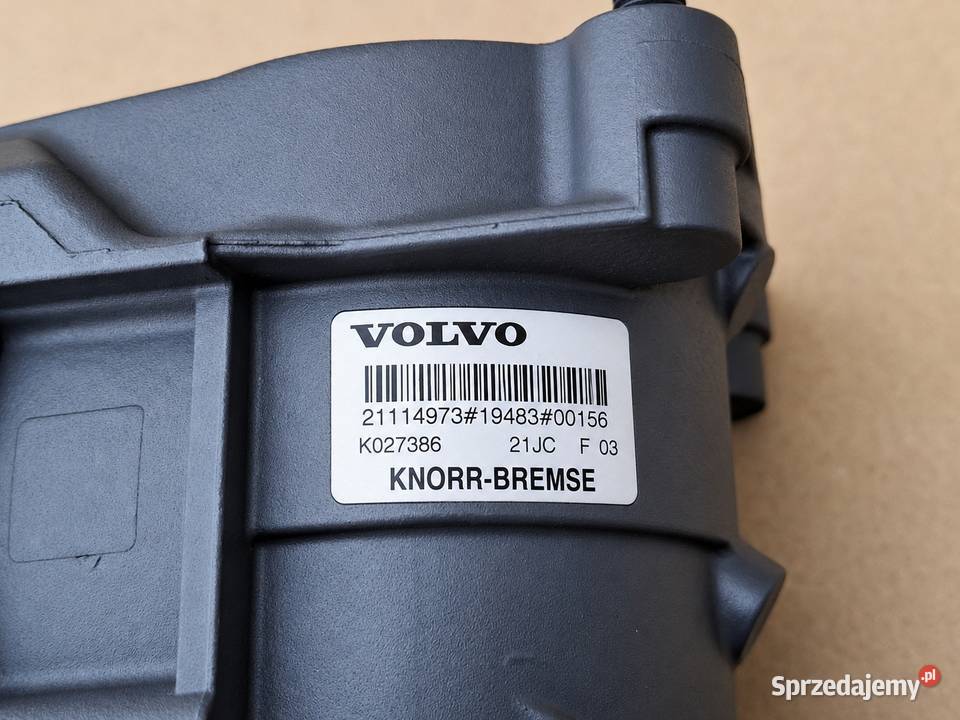 VOLVO ZAWÓR GŁOWNY HAMULCA KNORRBREMSE K027386