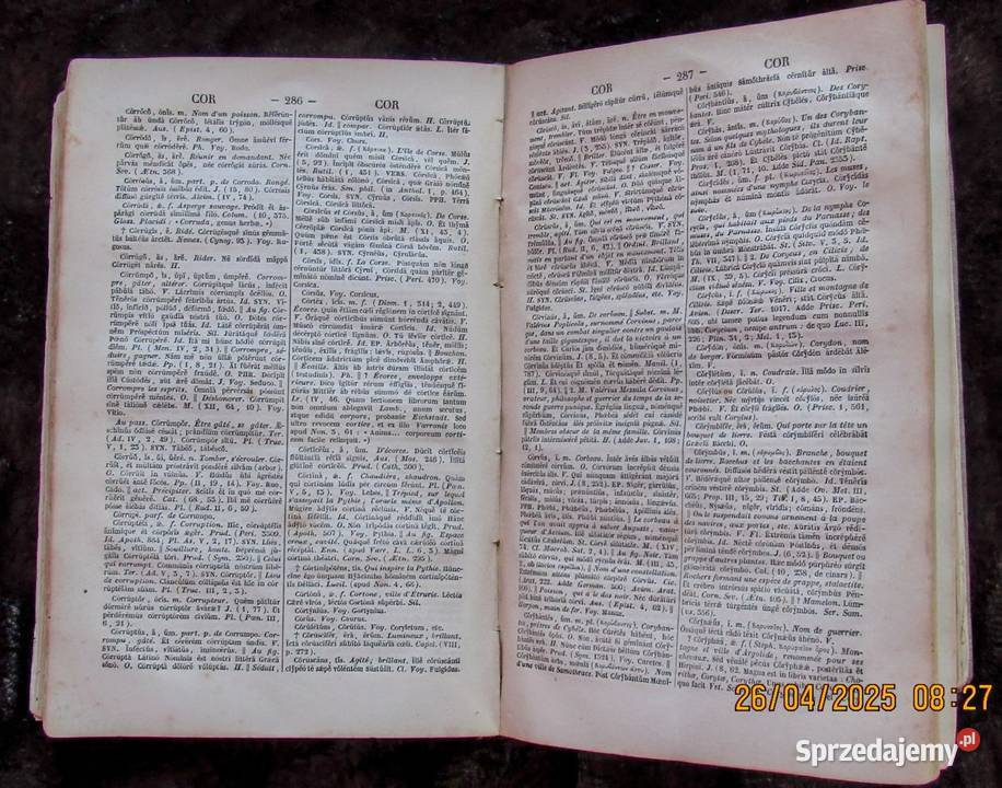 Thesaurus poeticus linguae latinae LQuicherata z Bychawka Trzecia sprzedam