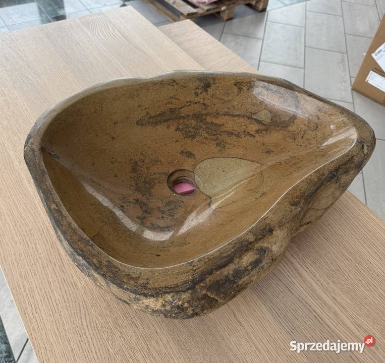 Umywalka nablatowa z kamienia naturalnego Warszawa