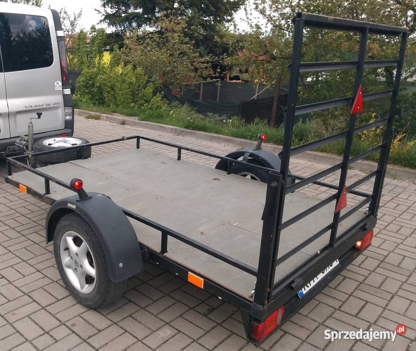 Przyczepa samochodowa sam towarowa platforma świętokrzyskie