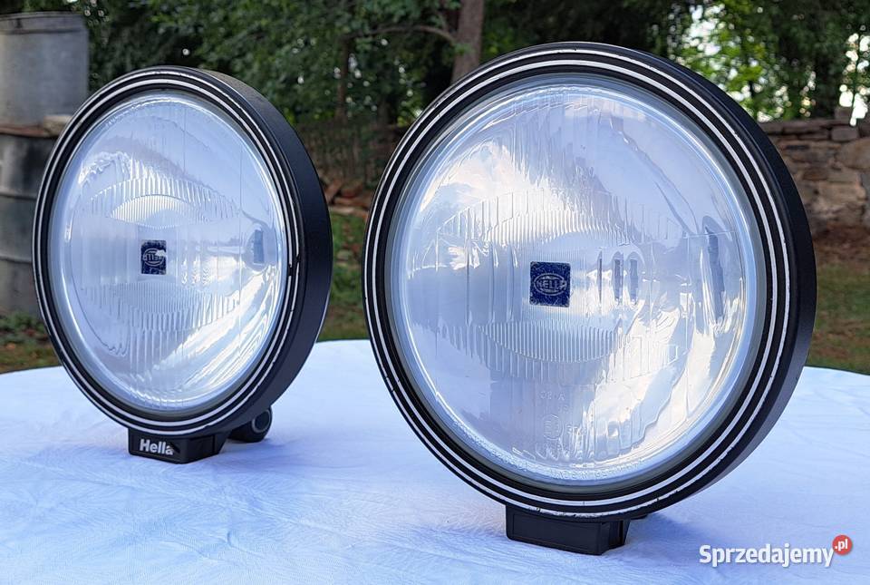 2X HALOGEN REFLEKTOR DALEKOSIĘŻNY HELLA RALLYE