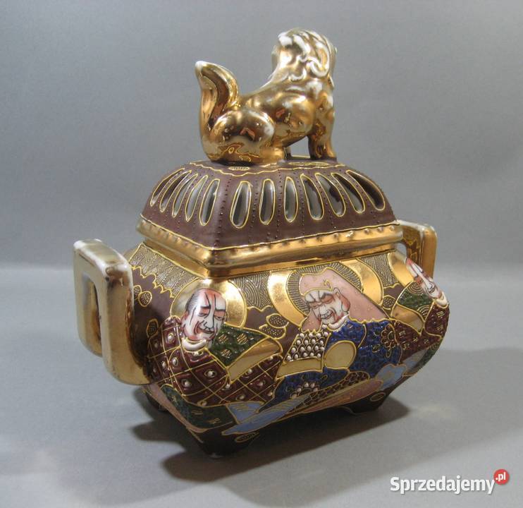 Kadzielnica Japońska Porcelanowa Imari Sygnowana Warszawa sprzedam