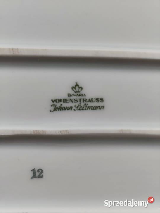 Porcelanowy Półmisek Johann Seltmann Vohenstrau Poddębice