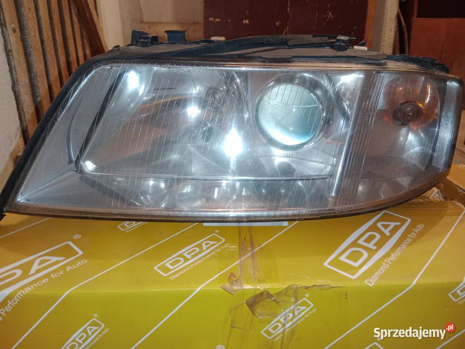 Lampy przód Audi A6 C5 przedlift
