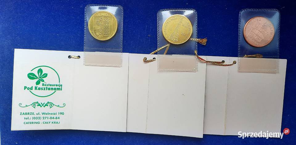 Pamiątkowe Żetony Medale PTTK 50 Lecie śląskie Gliwice
