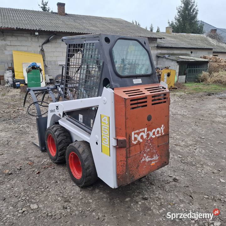Bobcat 453 Rok produkcji 2000 Maszyny budowlane Grabów nad Wisłą