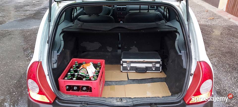 Renault Clio 15 dci ciężarowy 2004 biały lubelskie Zamość sprzedam