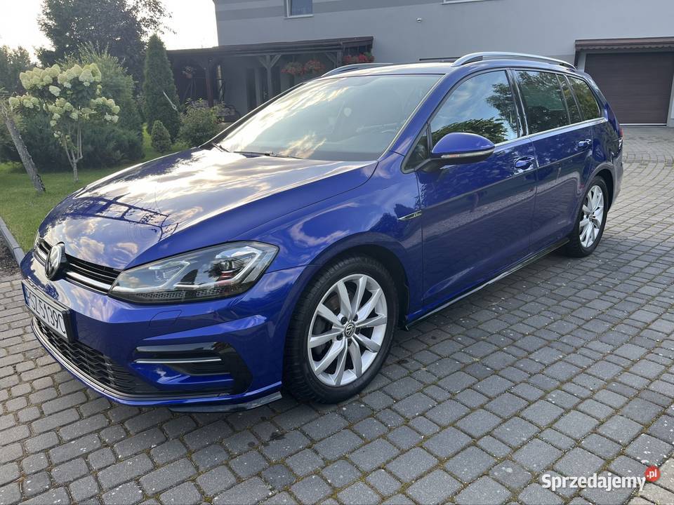VW Golf VII Rlinebogate wyposażenie Zarejestrowany w Polsce Wronki