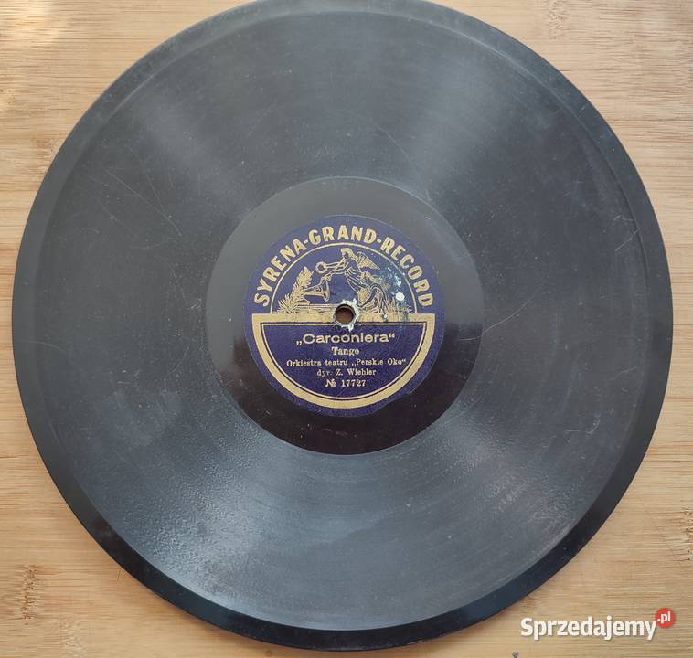 Płyta szelakowa Syrena Grand Record Gold