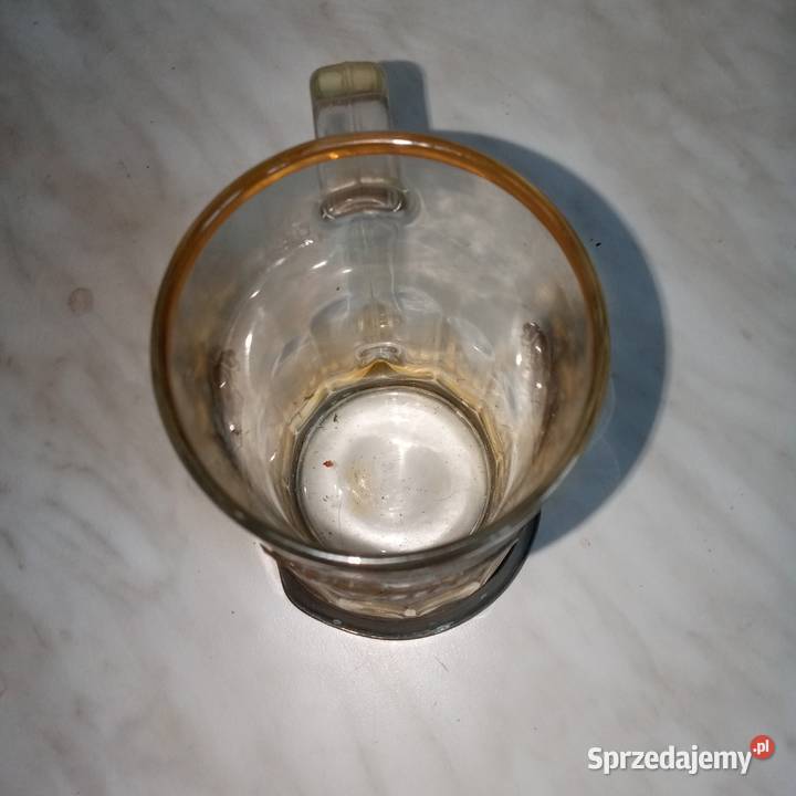 Szklany kufel górniczy Barbórka 2009 Zabrze