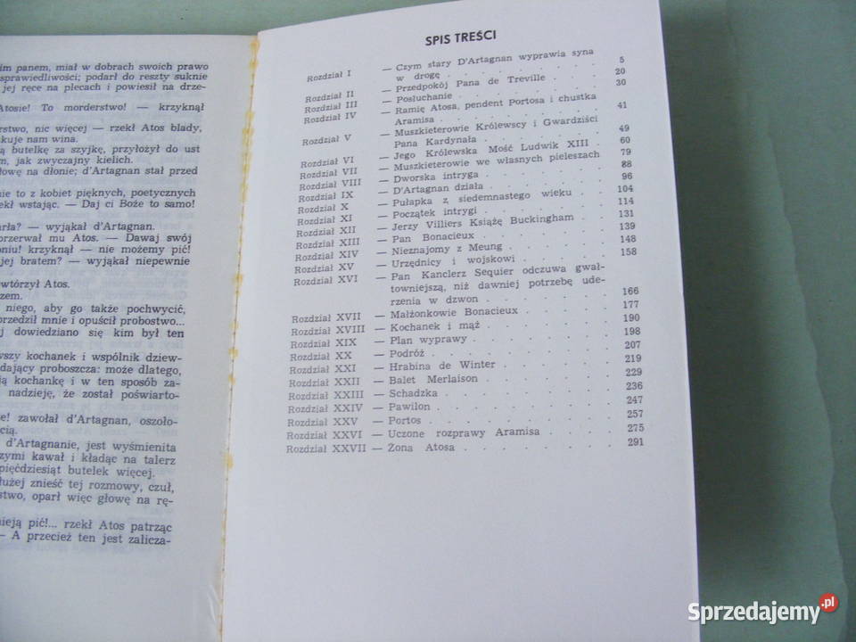 Trzej Muszkieterowie tom 1 2 Towarzysze Jehudy Rok wydania 1990 Książki i Podręczniki Oborniki Śląskie