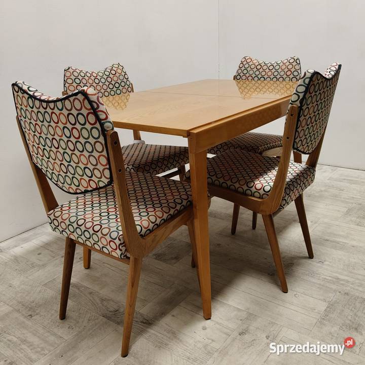 stół Tatra Nabytok design Czechosłowacja lata Stoły Radomsko