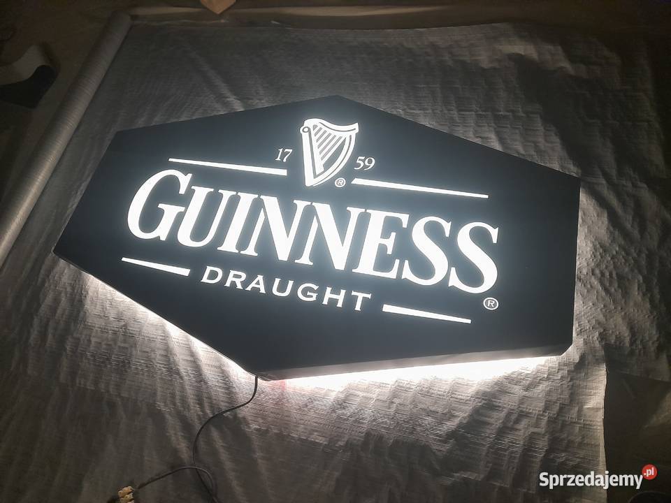 Reklamowy lightbox podświetlany szyld na Warszawa