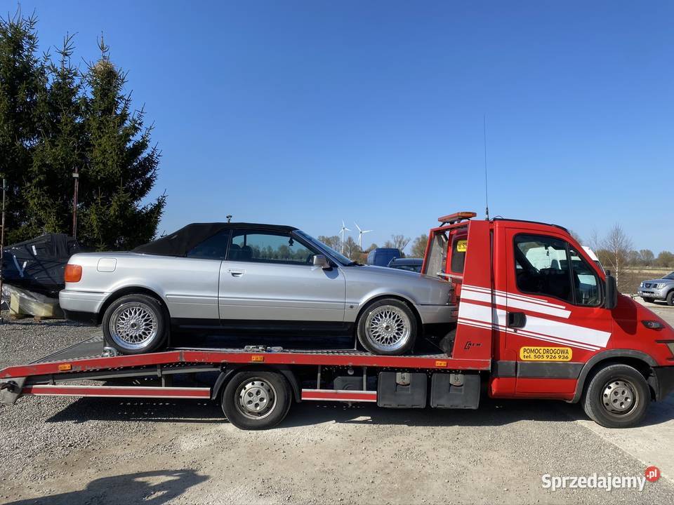 Autolaweta Iveco Daily Pomoc Drogowa laweta światła przeciwmgłowe Rawicz