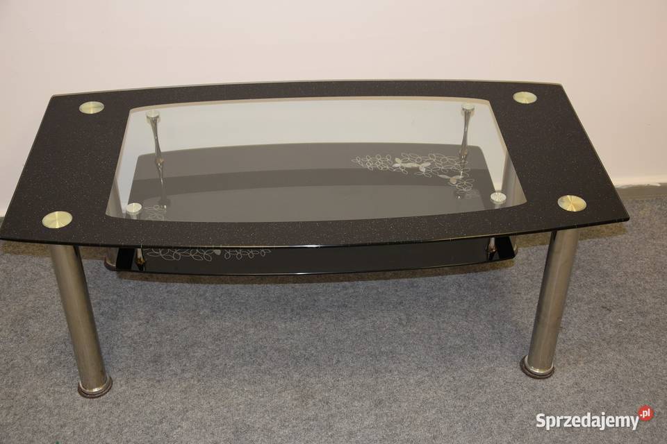 stolik kawowy szklany nowy