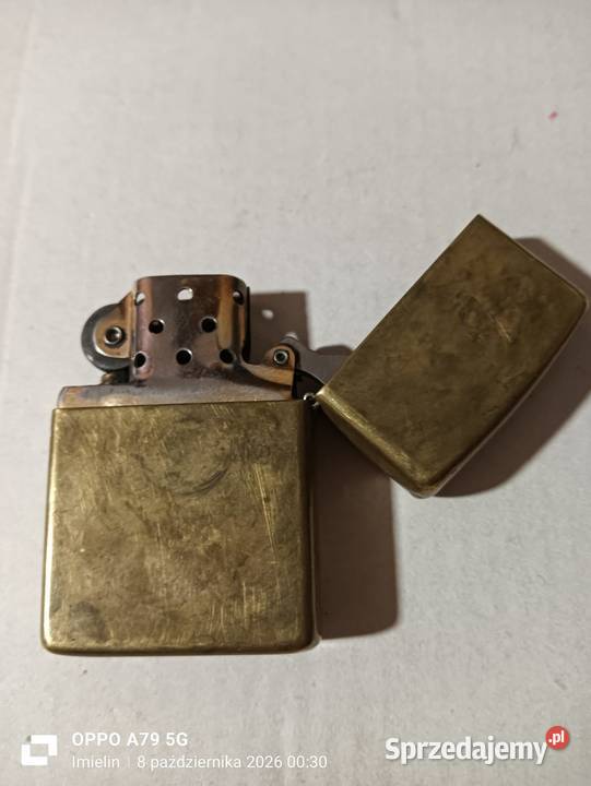 Oryginalna zapalniczka ZIPPO 1999 K XV Mosiądz Imielin sprzedam