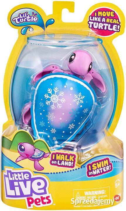 Little Live Pets Żółw Pływa Zabawka do Wody 5 lat+ sprzedam