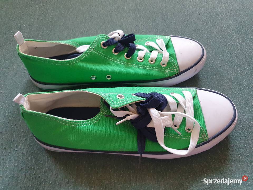 NOWE Tenisówki buty tenisowe IN EXTENSO zielone dolnośląskie Wrocław