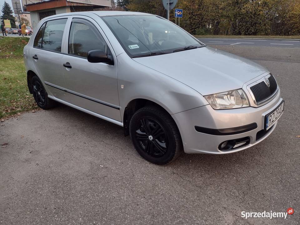 Skoda Fabia Lift 12 Benzyna 2006 srebrny Jasło
